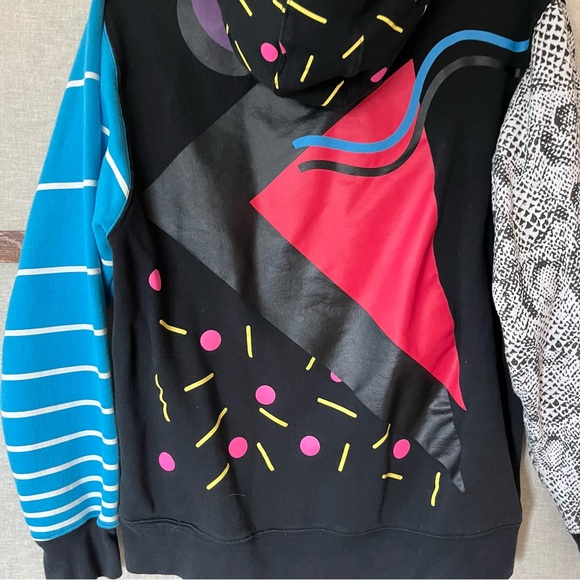 Vintage Neff Loco Zip Front Hoodie 90s Graphics - Medium - Picture 5 of 10